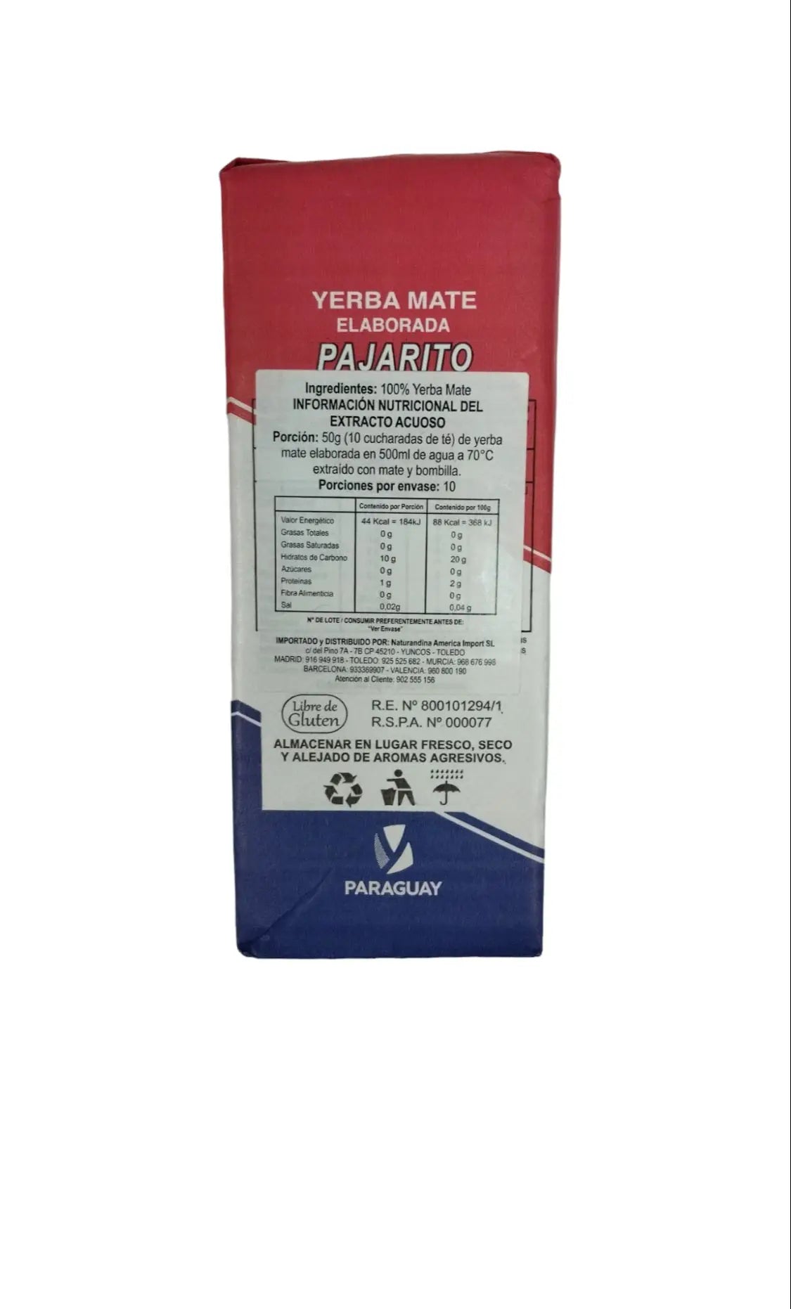 Yerba mate - bird - traditional pajarito yerba mate - 500g