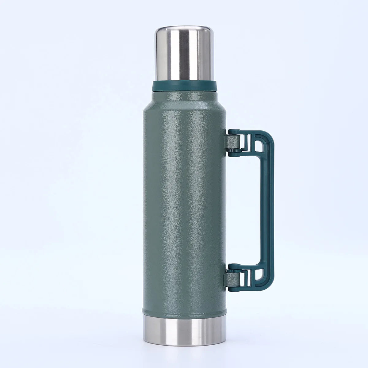 A Popular Vacuum Insulated Kettle in Europe and America, A Stainless Steel Outdoor Water Kettle with A Handle