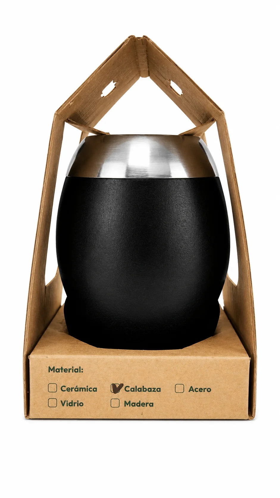Mate Torpedo Uruguayo de Calabaza con Virola