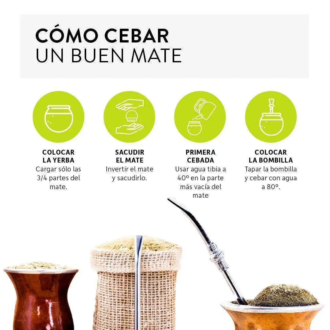 Pack of 4 units of yerba mate cbse with guarana 2 kilos - energy revitalizing blend - qumir