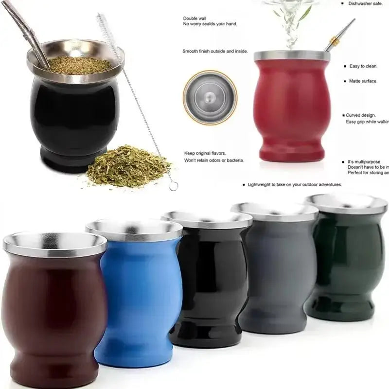 Mate Térmico de doble pared acero inoxidable