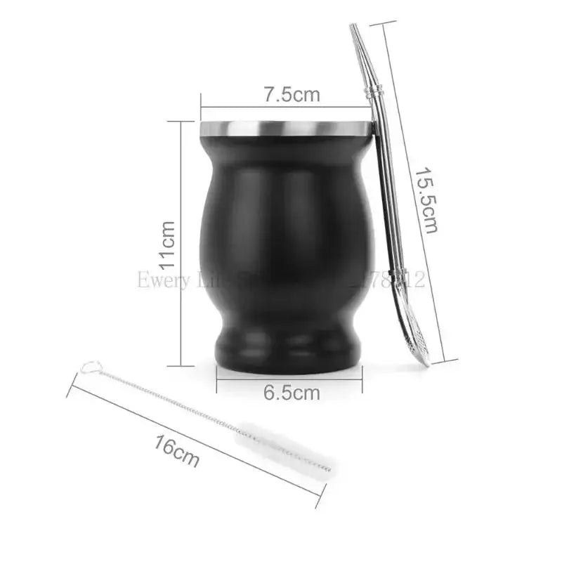 Mate Térmico de doble pared acero inoxidable