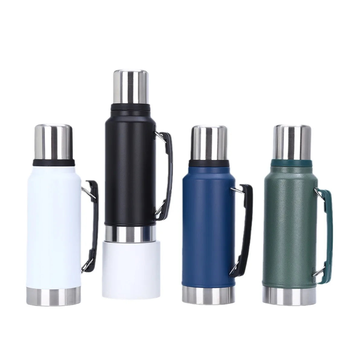 A Popular Vacuum Insulated Kettle in Europe and America, A Stainless Steel Outdoor Water Kettle with A Handle