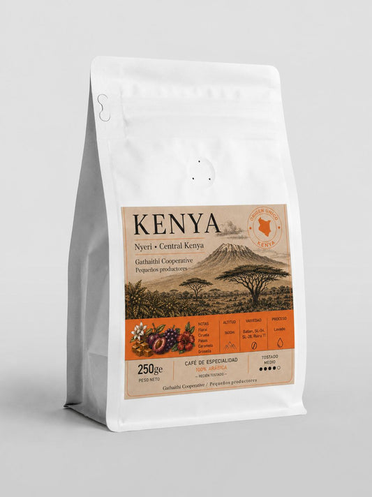 Kenya - Nyeri - Kenia Central - Lavado