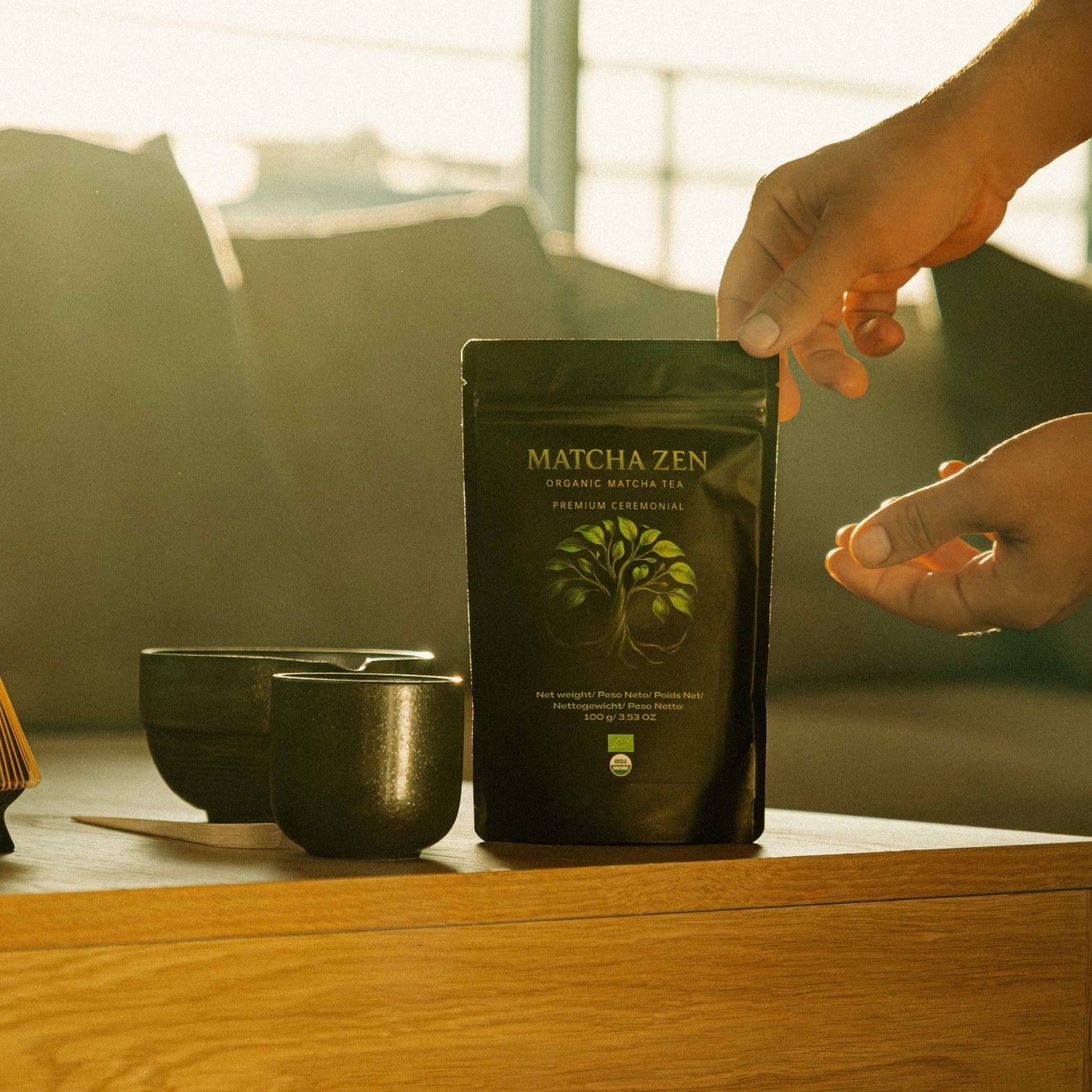 Té Matcha Ceremonial Ecológico 100 g | 1ª Cosecha | 1er Grado